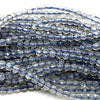 194 Faceted 2mm Rhino-Grey Labradorite Beads
