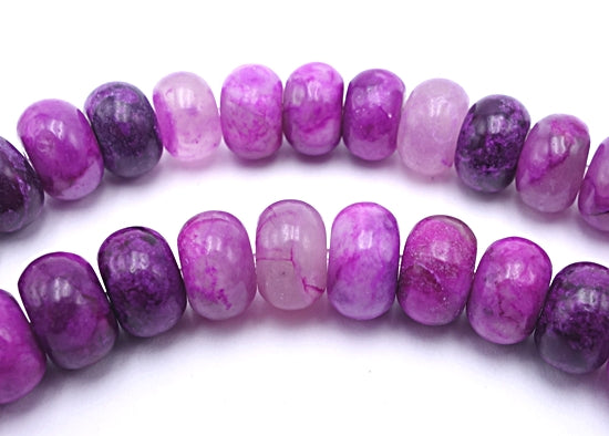75 Purple Sugilite 8mm Rondelle Beads