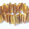 Unusual Gold Mother-of-Pearl Bracelet