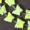 Unusual Dazzling Yellow Turquoise Butterfly Beads