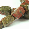 Unusual Unakite Nugget Beads - Love & Creativity