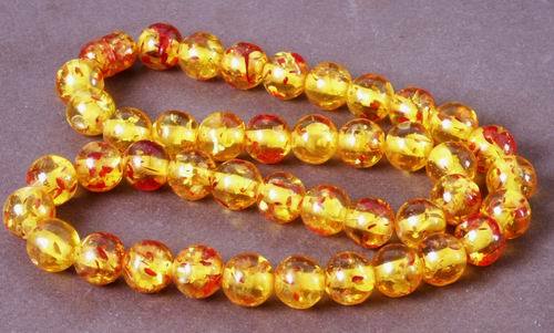 Beautiful Chinese Amber Choker Necklace
