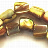 Beautiful Golden Mother-of-Pearl Bead String