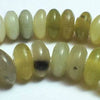 Stubby Mountain Jade Rondelle Abacus Beads - 17mm