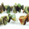 Long Green Opal Bead Chip String - 36 inches