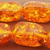 Honey Yellow Amber Nugget Beads