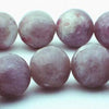 Beautiful Natural Purple Lepidolite  Beads - 6mm or 8mm