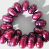 Mystical Rich Burgandy 6mm Pearls
