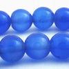 Unusual 8mm Blue Aventurine Beads