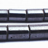 Magnetic Hematite Tube Beads - 8mm x 6mm