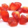 Fancy Drop Mandarin Orange Carnelian Nuggets