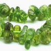 Enchanting Spring Green Peridot Small Nugget Beads - 13mm x 6mm