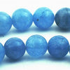 Large Sky-Blue Aquamarine Quartz Beads - 10mm or 12mm