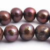 Delicious Chocolate Pearls - 8mm to 9mm