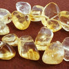 Gleaming Citrine Nugget Drops