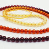 Graduated Amber Light-Yellow to Dark-brown - 4mm or 10mm