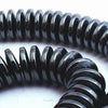 154 Slinky Black Hematite Disc Heishi Beads - Heavy!