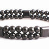 Magnificent Magnetic Hematite Ball & Squares Bracelet