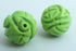 4 Large 15mm Apple Green Gaspeite Balls