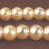 Irresistible Champagne Glass Pearl Beads - 6mm