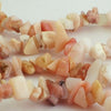 Cheerful Peruvian Pink Opal Bead Chips - Long 32-inches