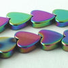 Very Sleek Arora Boliaris Hematite Heart Beads