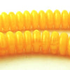 86 Gold-Yellow Rondelle Amber Beads