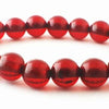 Deep Burgundy Amber Bracelet