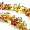Chunky Green Amber Chip Beads