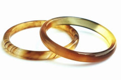 Slim Elegant Tortoiseshell Agate Ring