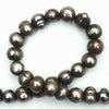 Silky Oriental Abalone Grey Pearls