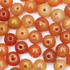 100 Chinese Red Jade Beads - 4mm, 6mm or 8mm