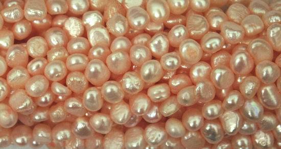Champagne Biwa Pearls - 6mm