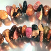 122 Watermelon Tourmaline Small Nugget Beads