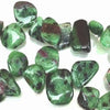 62 Affectionate Fancy Drop Ruby Zoisite Beads