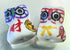 4 Porcelain Chinese Owl Beads - Unusual