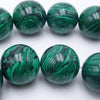 Forest Green Malachite Calsilica Beads -14mm, 10mm, 8mm or 6mm