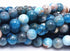 93 Lovely 4mm Ocean Blue Apatite Beads