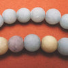 Irresistible Soft Matte 6mm Ice Blue Quartz Beads