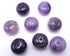 10 Passionate Large Faceted Amethyst Rondel Beads