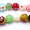 Beautiful Mixed Colour Lampwork Beads- 6mm or 4mm