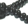 Egyptian Black Onyx Rondelle Bead Strand-8mm