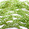 Vivid Green Peridot Tumble Nugget Beads