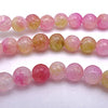 Ravishing Apple Pink 4mm Chinese Jade Beads