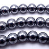 100 Sleek Lightweight Grey 4mm Terahertz Beads