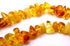 Lightweight Golden Yellow Natural Amber Chip Beads