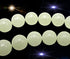48 Glow-In-The-Dark 8mm Beads - Different!
