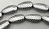 52 Gleaming Silver Hematite 8mm Leaf Beads