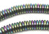 400 Dramatic Silver AB Hematite 4mm Disc Beads