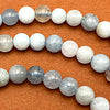90 Irresistible Artic-Blue Aquamarine 4mm Beads